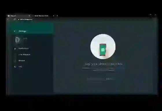 whatsaap screen dark mode of How to activate dark mode on WhatsApp Web, this is the whole way..